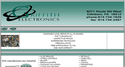 Desktop Screenshot of griffithelectronics.com